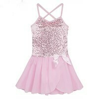 Tunique enfant paillettes et noeud