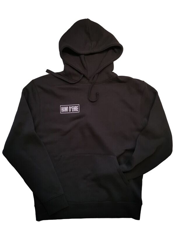 Hooded Sweat schwarz - HAWI D´EHRE