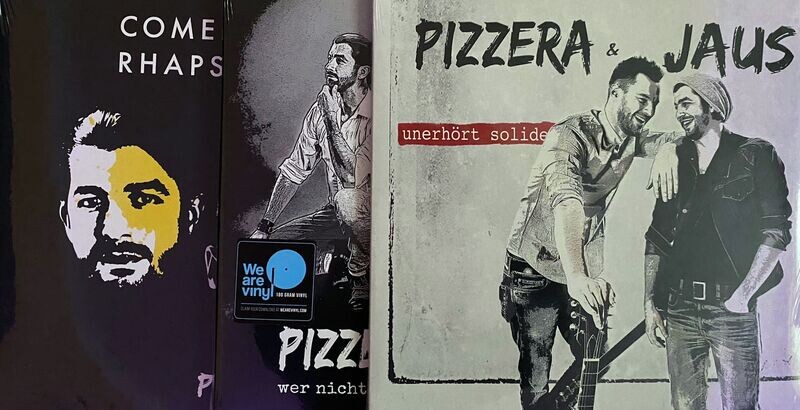 3er Set Vinyl - Pizzera & Jaus