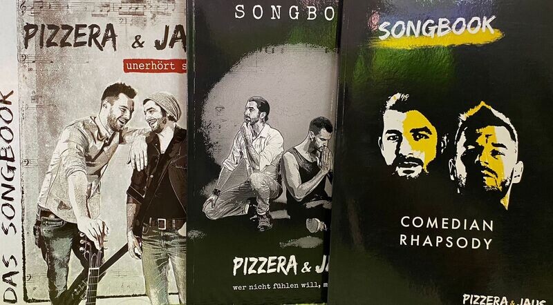 3er Set  Pizzera & Jaus - Songbook
