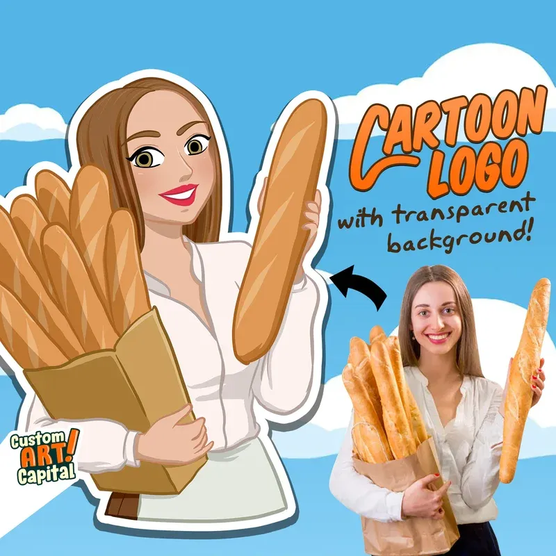 Cartoon Logo Custom