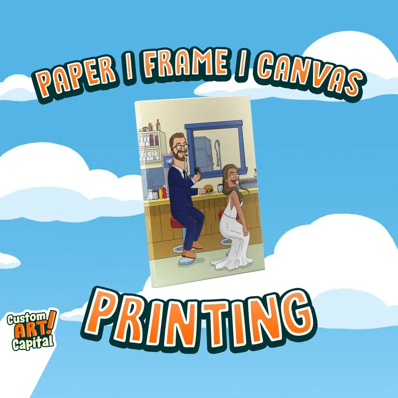 PRINT: Canvas Wrap - Framed Poster - Enhanced Matte Paper Poster