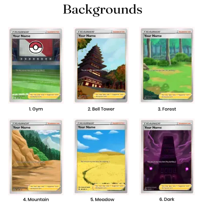 pokemon make your own trainer card KrystalKollectz - Tried to make a "Custom