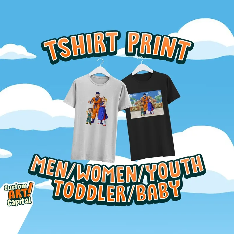 PRINT: Premium T-Shirt - Men - Women - Youth - Toddler - Baby