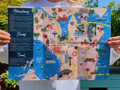 Seattle - Map and Travel Guide