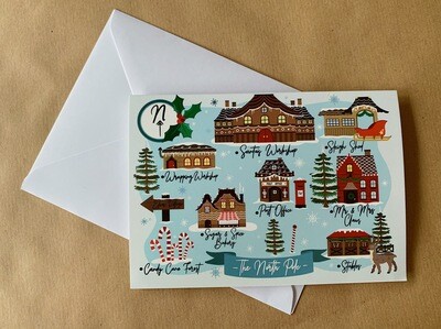 North Pole - Christmas Card