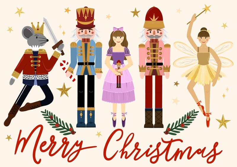 Nutcracker - Christmas Card