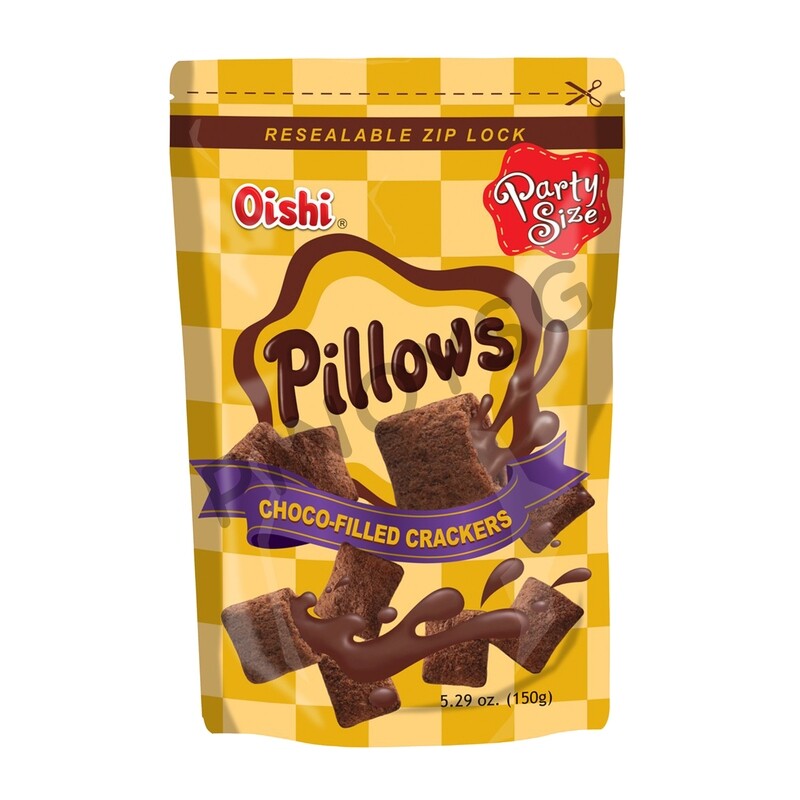 Oishi Pillows Chocolate, 150g