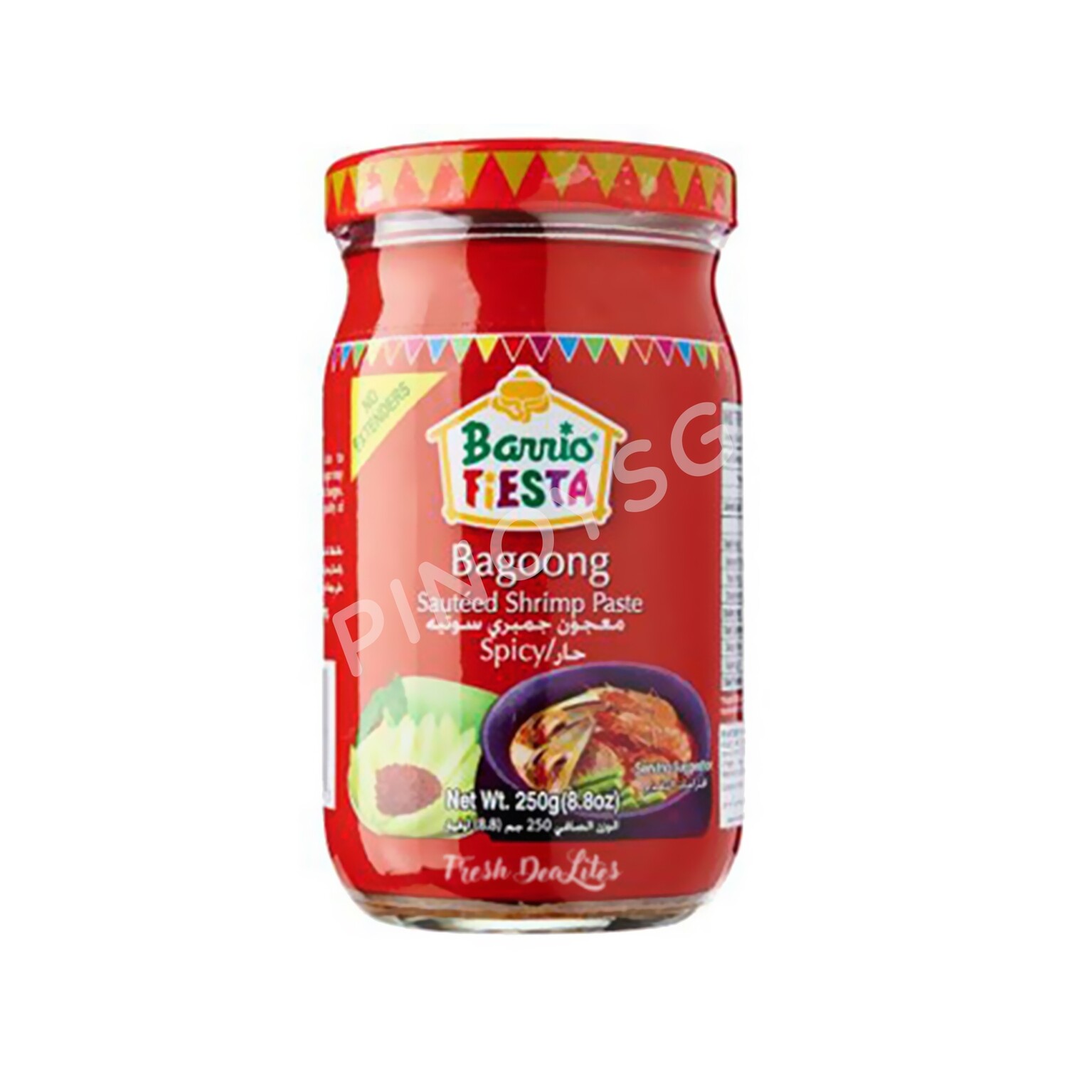 Barrio Fiesta Bagoong Spicy w/ Veg Oil, 250g