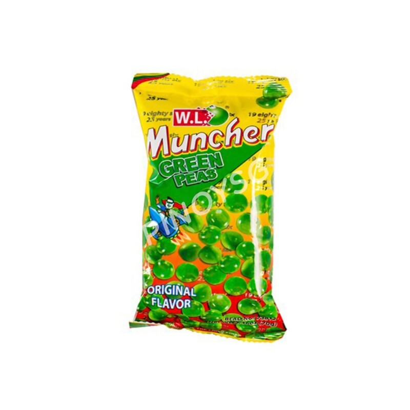 Muncher Green Peas Original 70g