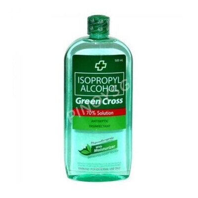 Green Cross 70% Isopropyl Alcohol w/ Moisturizer 500ml
