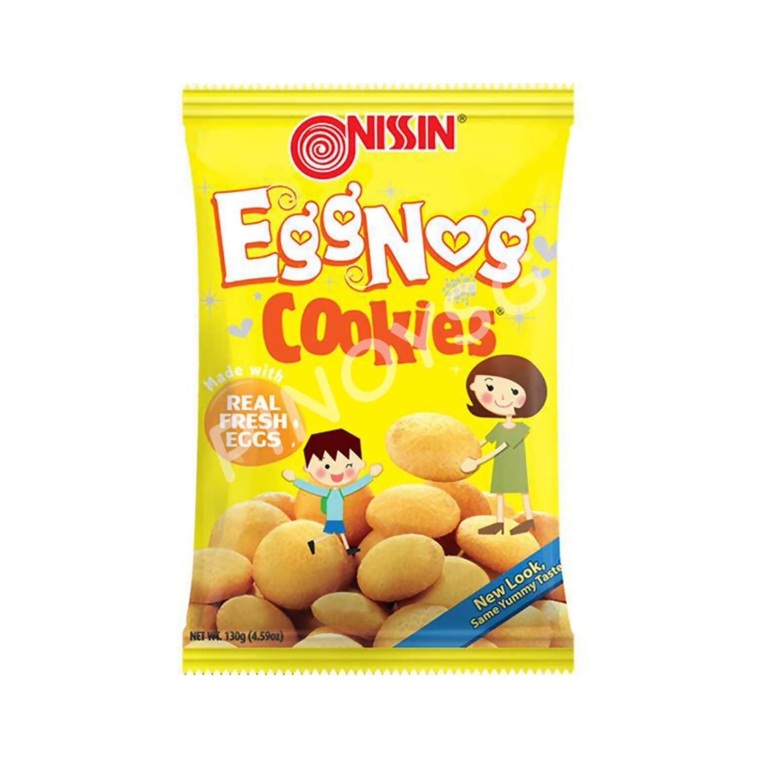 Nissin Eggnog Cookies 130g