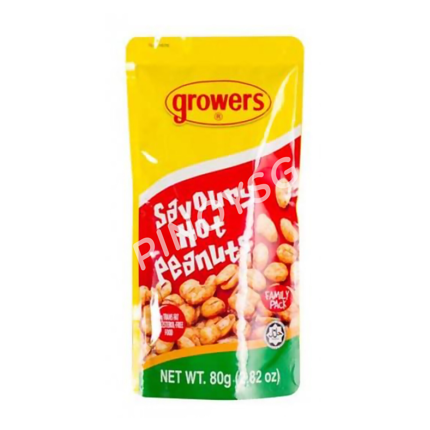 Growers Savoury Hot Peanuts 80g