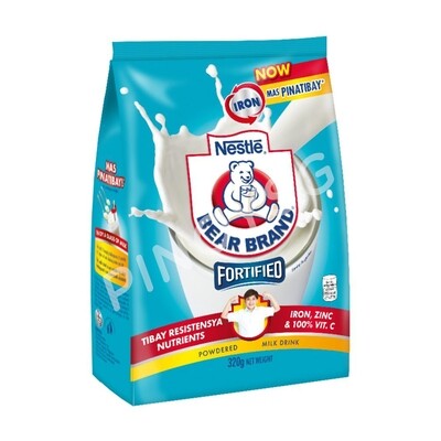 Nestle Bear Brand Instant Powdered Milk w/ Iron, 300g
