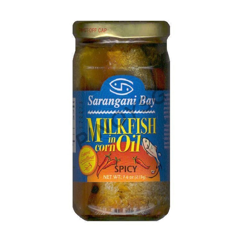 SaranganiBay Milkfish in Oil Spicy 215g