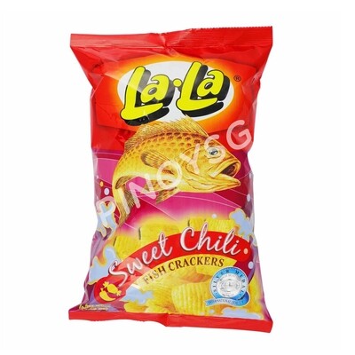 Lala Sweet Chili Fish Crackers, 100g