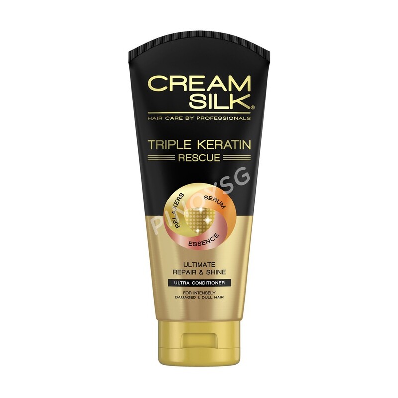 Creamsilk Triple Keratin Rescue Repair &amp; Shine Ultra Conditioner, 340ml