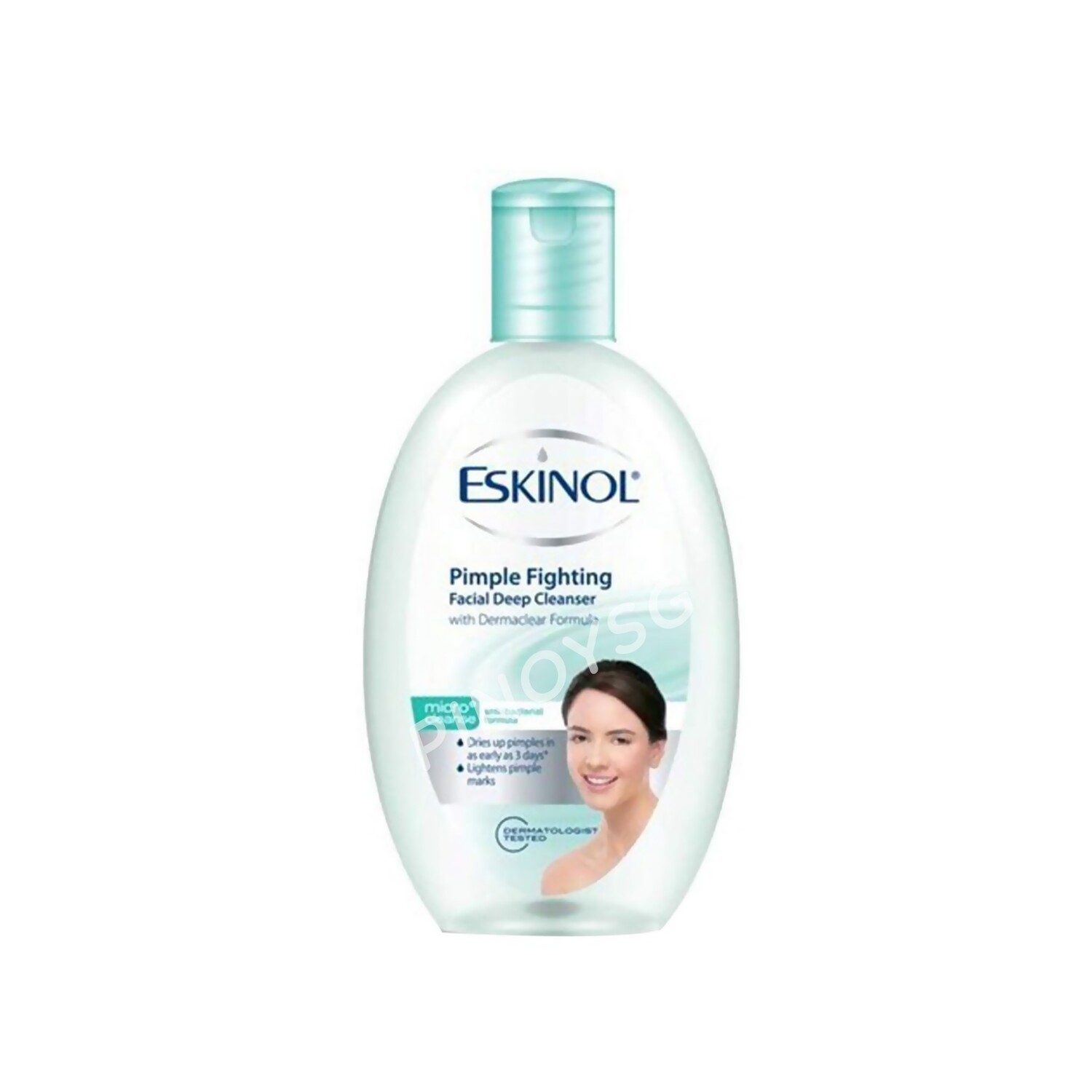Eskinol Pimple Fighting Facial Deep Cleanser with Dermaclear Formula, 135ml