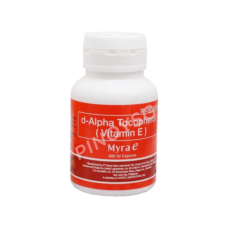 Myra E Capsules 400 IU, 30 capsules