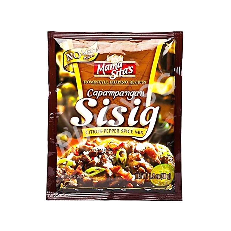 Mama Sita&#39;s Capampangan Sisig Citrus-Pepper Spice Mix, 40g