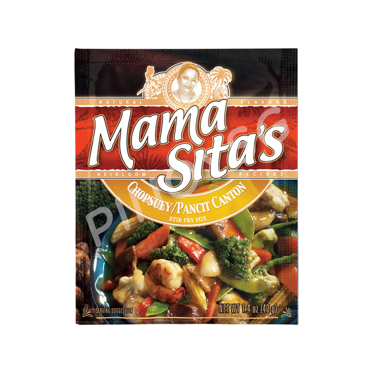 Mama Sita's Chopsuey/Pancit Canton Stir Fry Mix, 40g