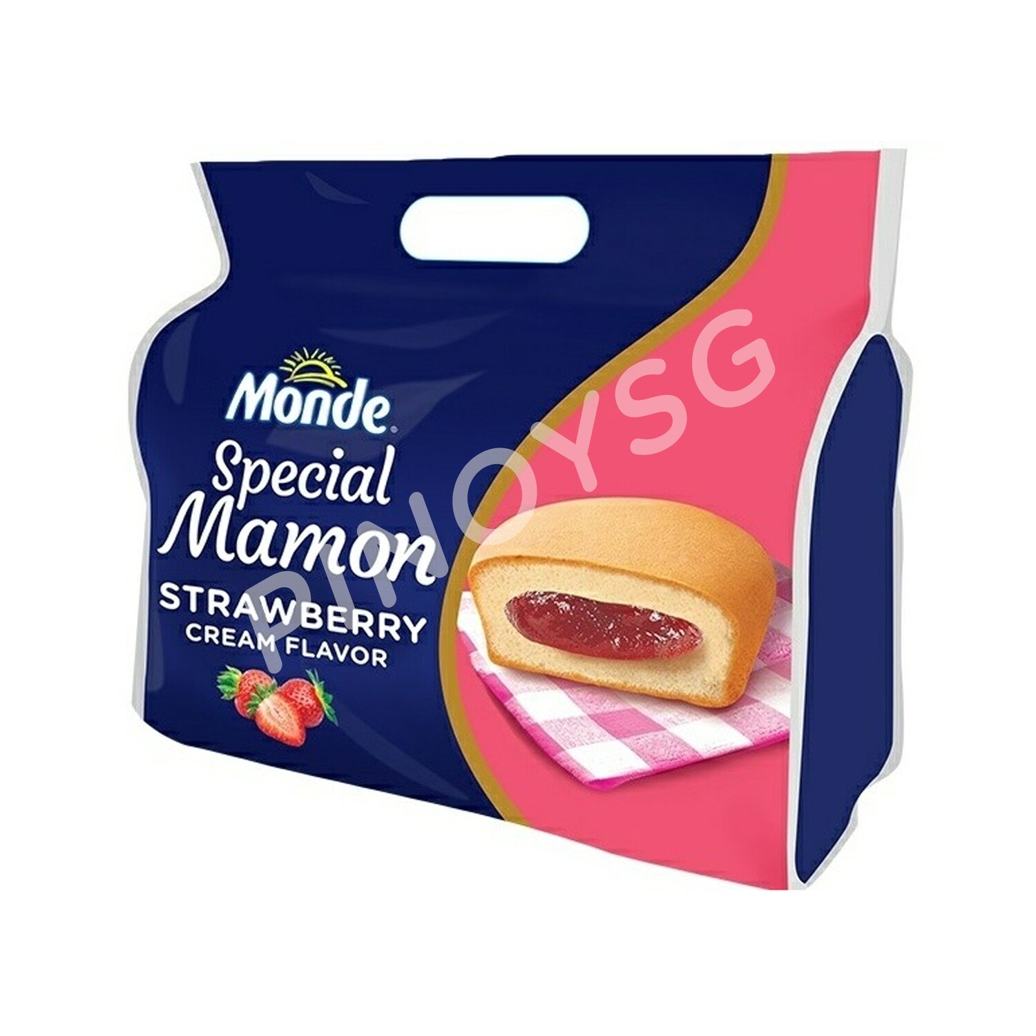 Monde Mamon Strawberry Filling 4x48g