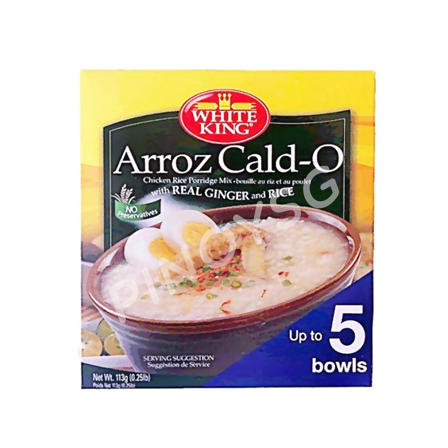 White King Arroz Cald-O 113g