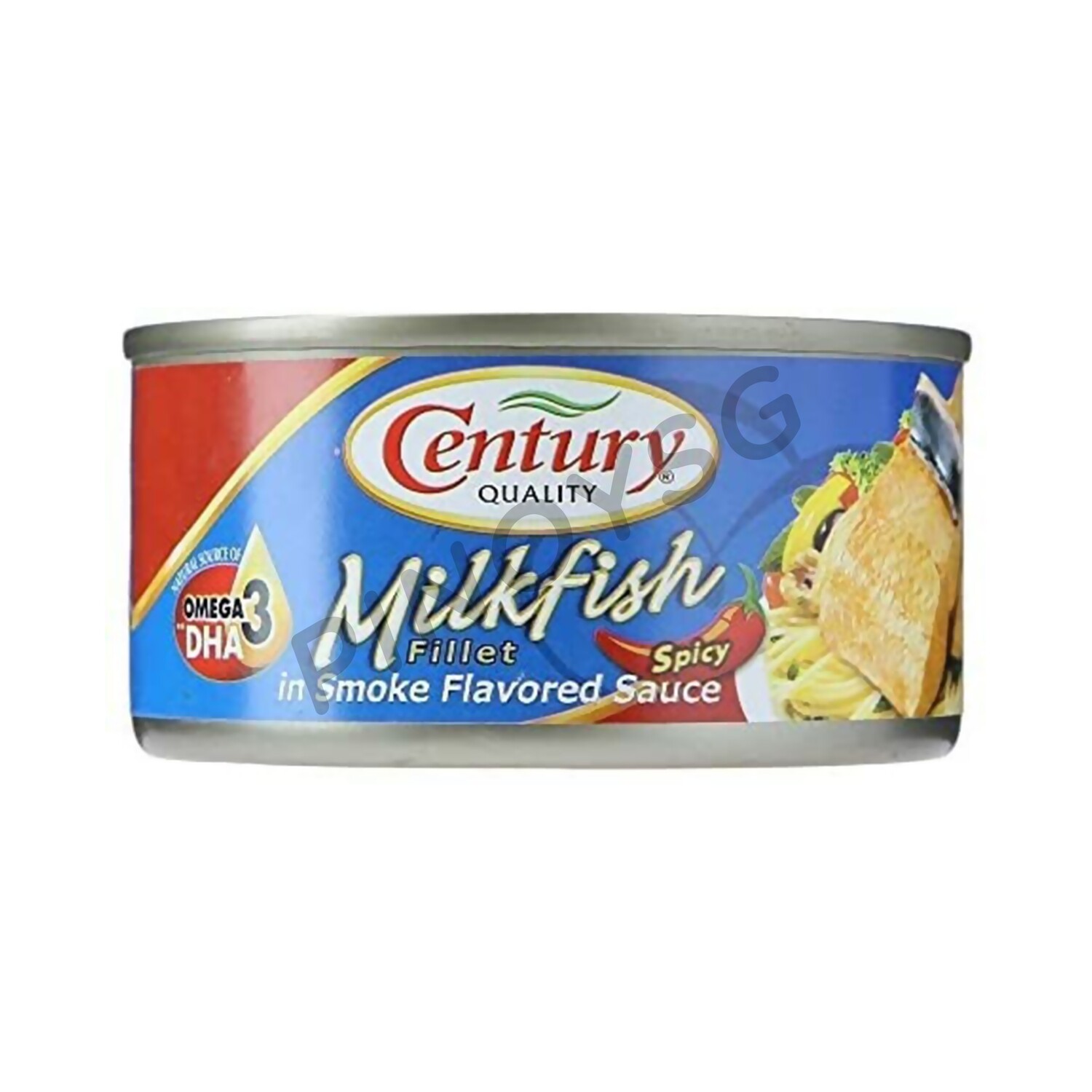 Century Milkfish Smoke Flavored  Spicy 184g