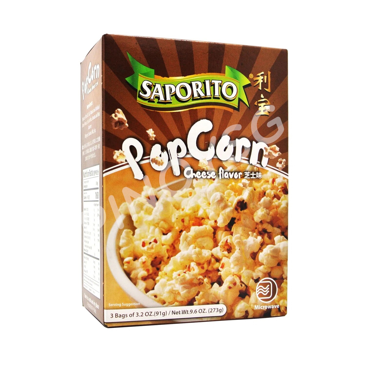 Saporito Popcorn Cheese Flavor 273g