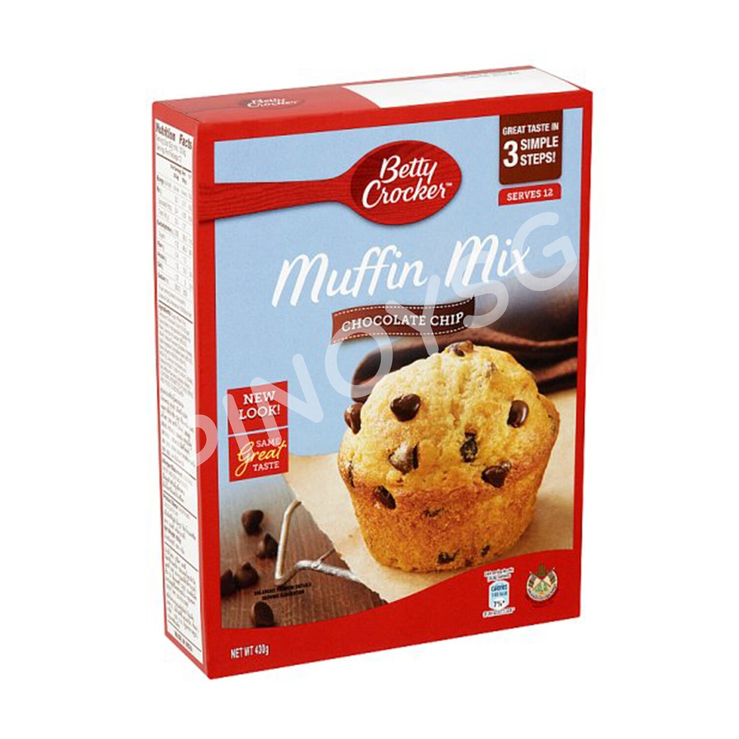 Betty Crocker Muffin Mix Chocolate Chip 430g