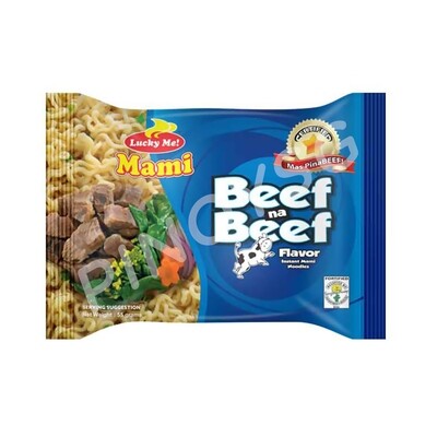 Lucky Me! Instant Noodle Beef na Beef, 1 pc/55g