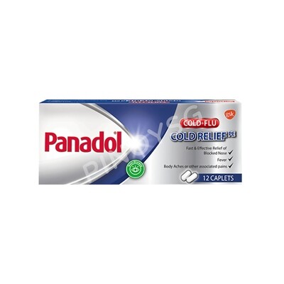 Panadol Cold Relief 500mg, 12 caplets