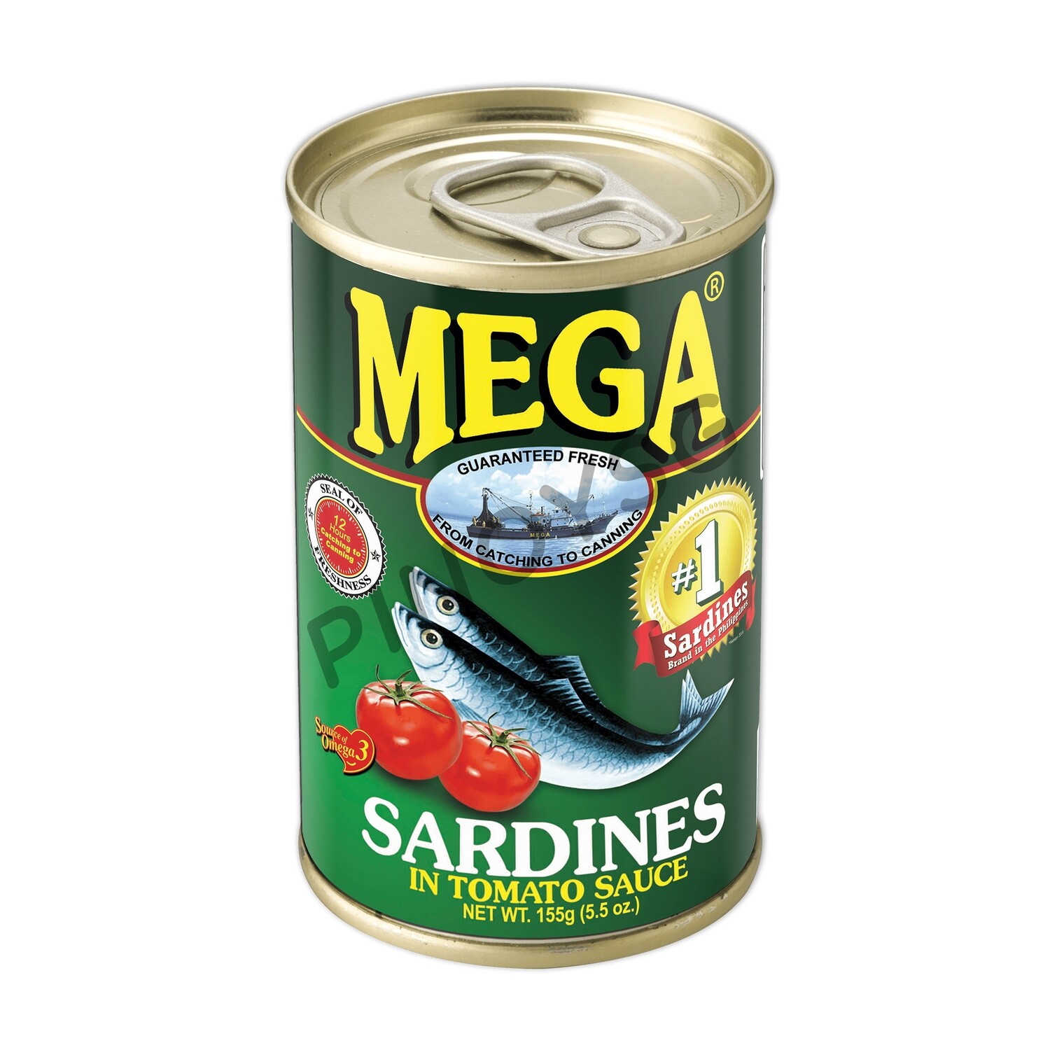 Mega Sardines in Tomato Sauce 155g