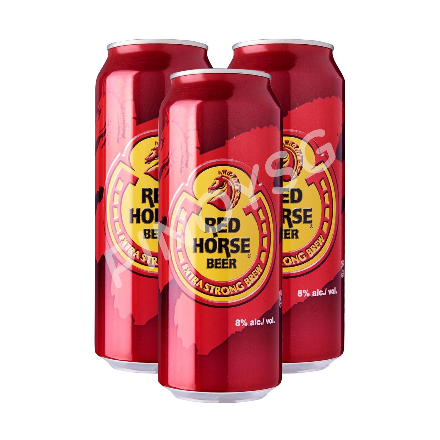 Red Horse Extra Strong Beer Can 500ml, 3 pcs