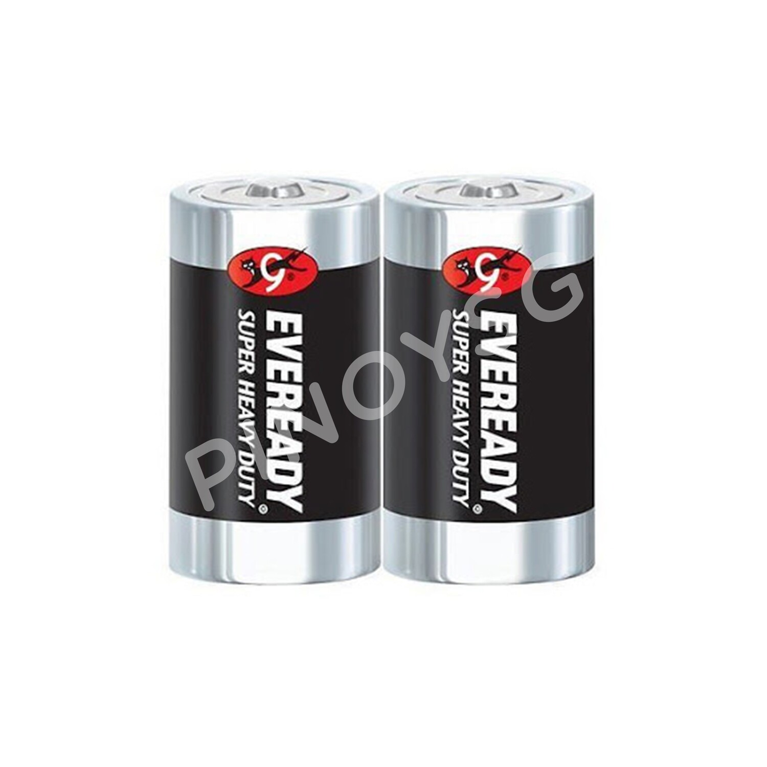 Eveready D Battery R20 1.5V, 2 pcs