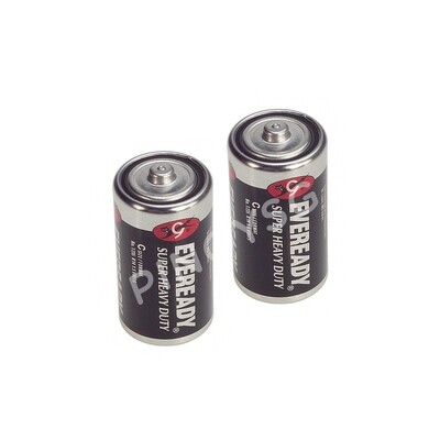 Eveready C Battery R14 1.5V, 2 pcs