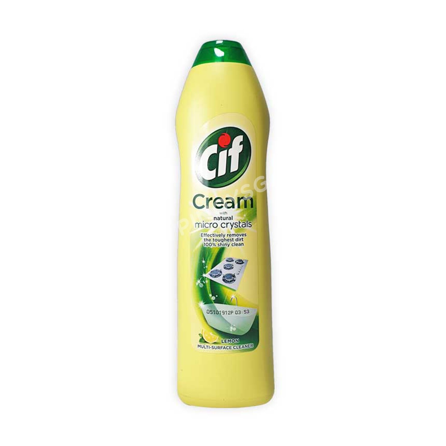 Cif Cream with Natural Micro Crystals Lemon Multi-Surface Cleaner 500ml