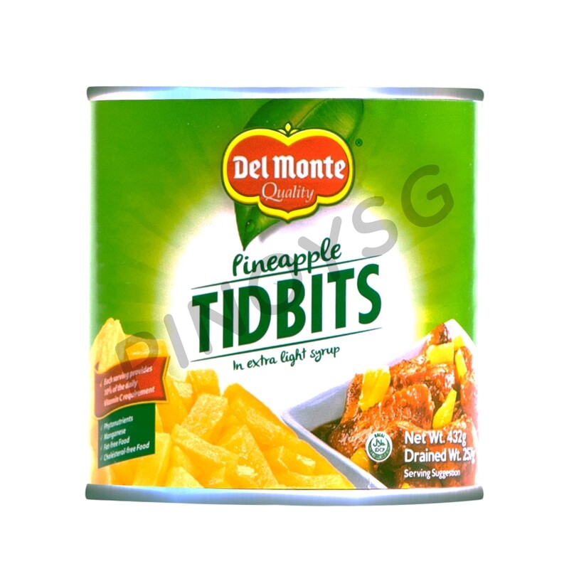 Del Monte Pineapple Tidbits 432g