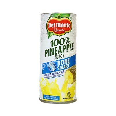 Del Monte Pineapple Juice Bone Smart 240ml