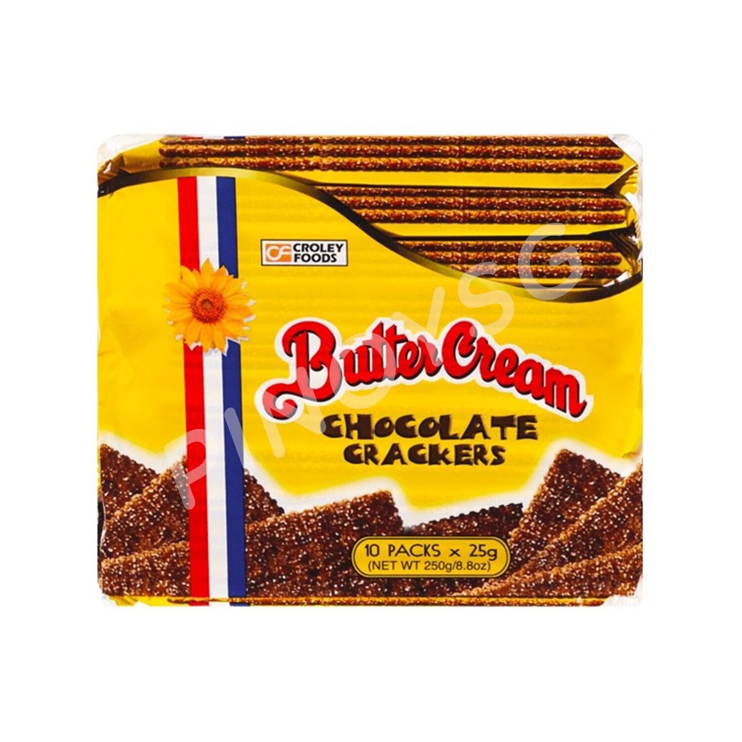 Butter Cream Crackers Chocolate 10x25g