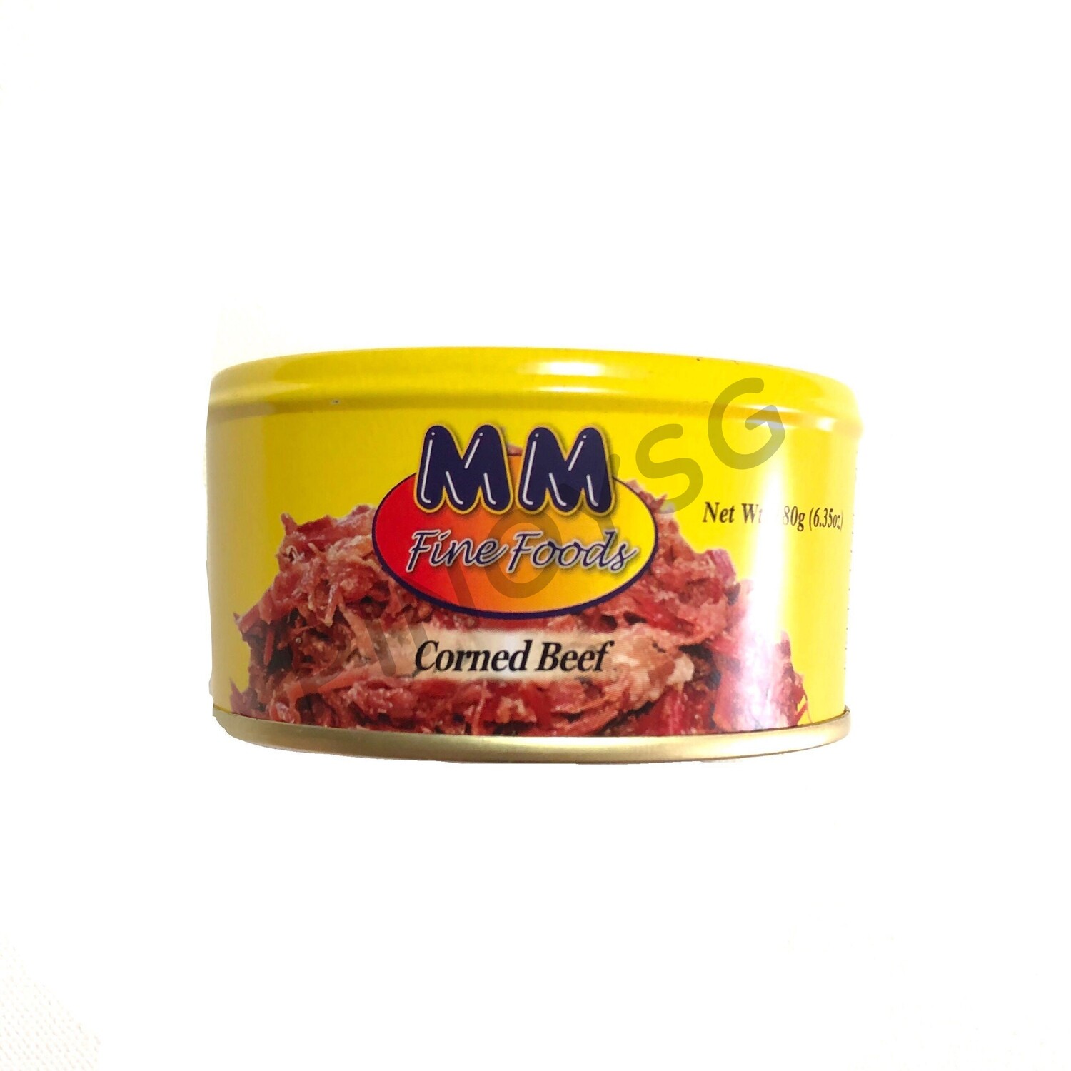 MM Fine Foods Corned Beef Halal (Yellow), 180g