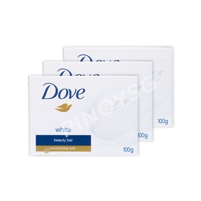 Dove White Beauty Bar 3x100g