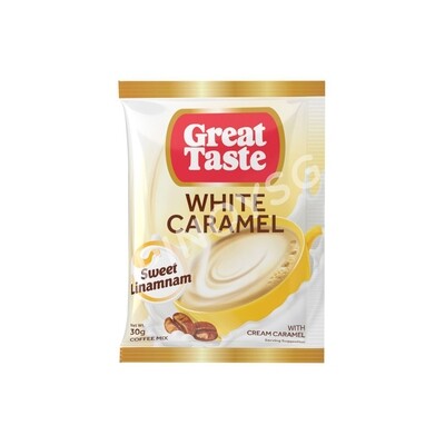 Great Taste White Caramel 10x30g 