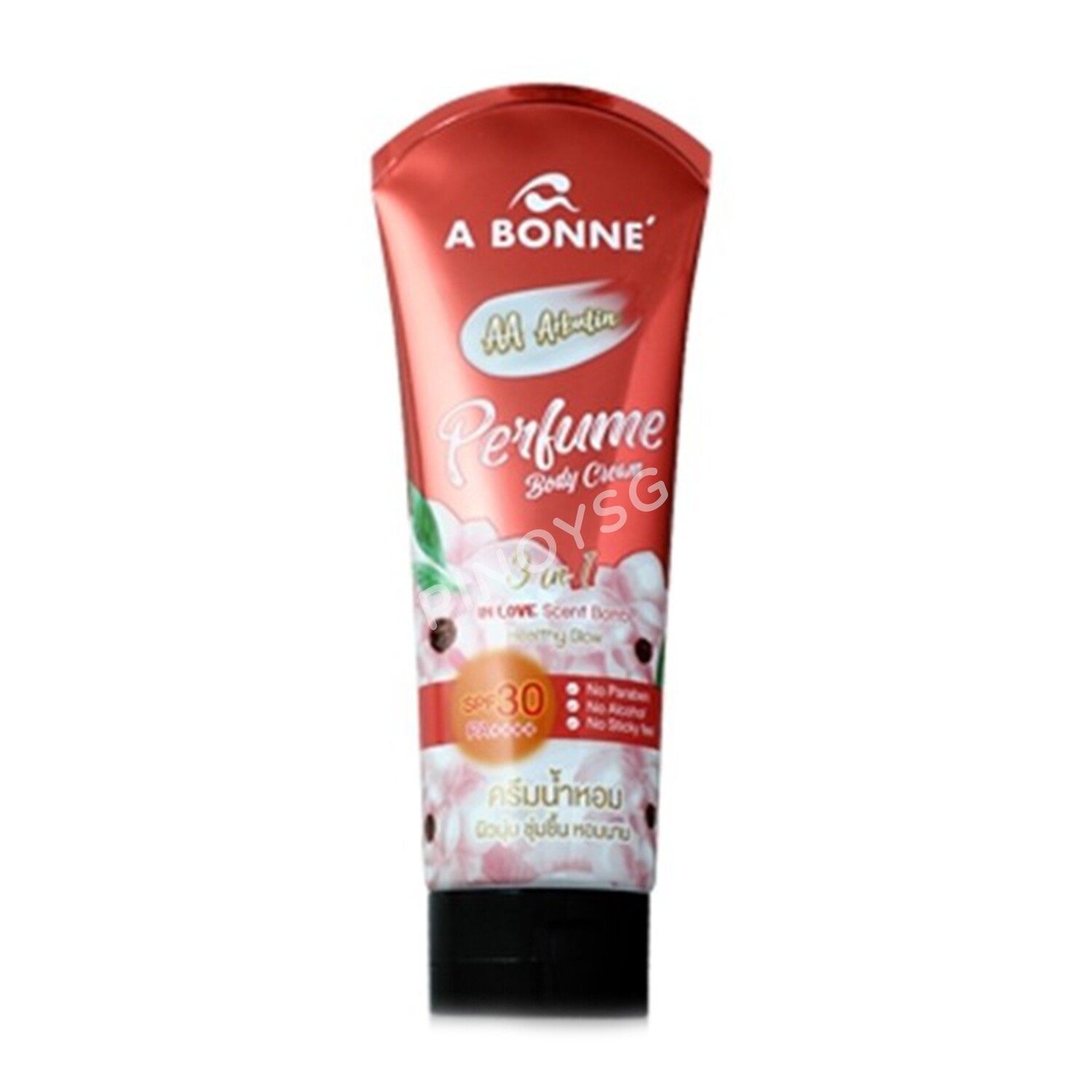 A Bonne AA Arbutin Perfume Body Cream Milk Inlove Scent Bomb