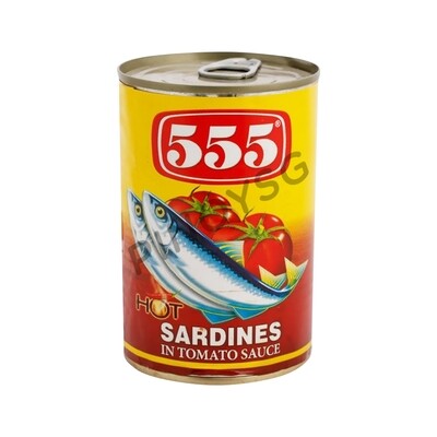 555 Sardines Hot & Spicy 155g