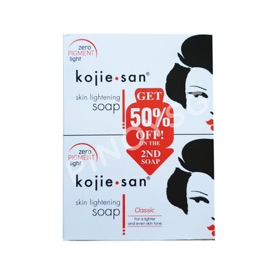 Kojic Kojie-San Skin Lightening Soap 2x135g