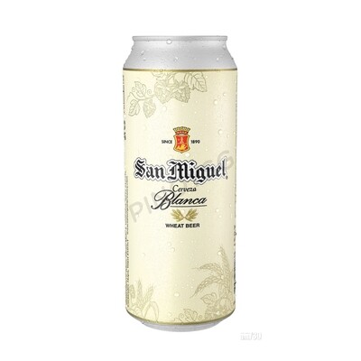 San Miguel Cerveza Blanca Wheat Beer 490ml