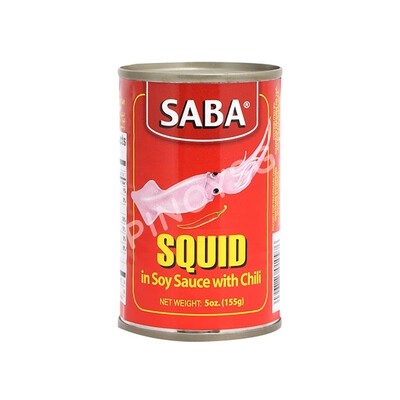 Saba Squid Chili 155g