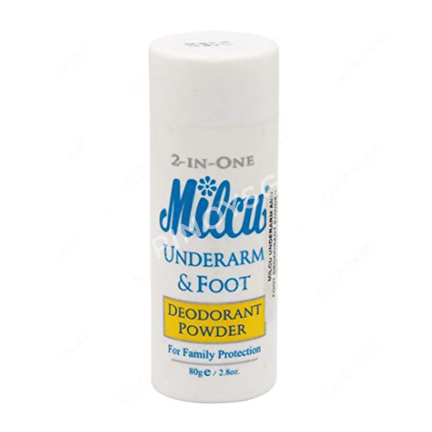 Milcu Underarm & Foot Deodorant Powder 80g
