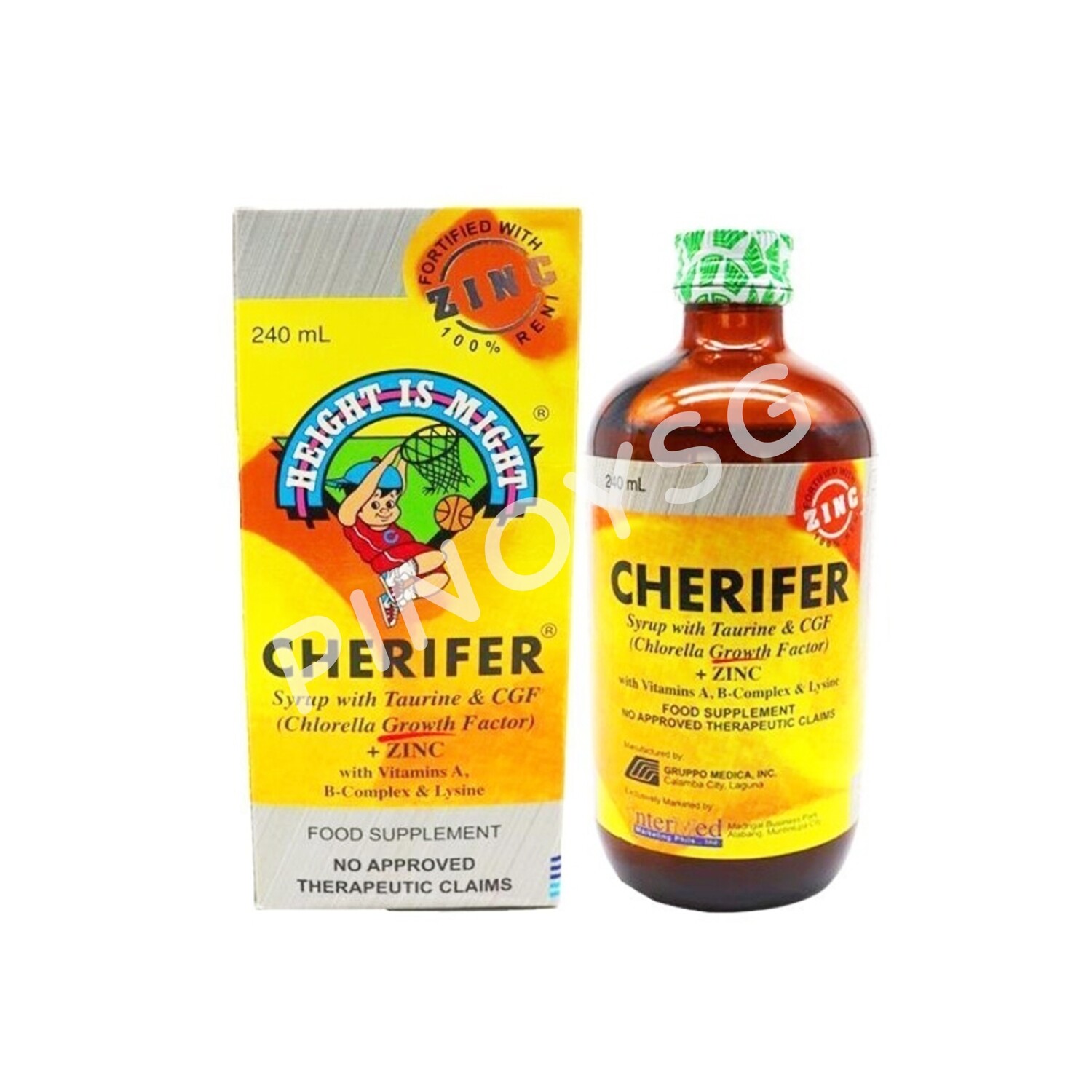 Cherifer Syrup + Zinc 240ml